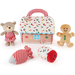 Set de Juguetes de Peluche de 5 Piezas para Bebés, Mi Pequeño Artista, Oso de Peluche de 7.5 Pulgadas con Sonido, Sonajero y Textura Arrugada, Juguetes Sensoriales para Recién Nacidos - Product Image 5