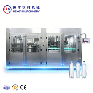 Soluzione Chiavi in Mano Certificata CE, Macchina Riempitrice d'Acqua per Bottiglie PET Personalizzata 18000BPH, 3-in-1: Risciacquatrice, Riempitrice e Tappatrice per Impianti Idrici - Product Image 1