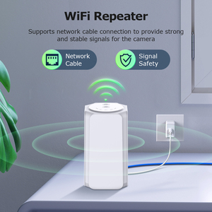 Kit Mini Homebase UBox App Repetidor WiFi de 600M Detecção de Movimento IP66 À Prova D'Água Visão Noturna em Cores 3MP Solar Cloud - Product Image 6