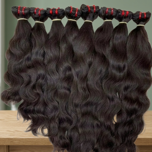 Extensions de cheveux VGP Temple Hair Bundles, cheveux vierges indiens bruts Remy, 100% naturels, double trame machine, 100 grammes, toutes les couleurs disponibles - Product Image 2