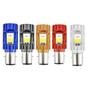 Hot Sale Motorcycle Scooter Bulbs LED Light Brake Taillights Turn Signal Bulb BA20D H4 12V 48V 80V