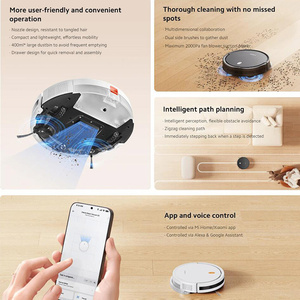 <span class=keywords><strong>Robot</strong></span> aspirateur <span class=keywords><strong>E5</strong></span>, aspirateur et serpillière, batterie 2600mAh, aspiration puissante 2000Pa, nettoyage intelligent, aspirateur intelligent, contrôle par application - Product Image 5