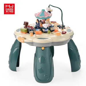 Mainan Meja Anak 2021, Permainan Set Anak-anak dengan Meja Permainan Dalam Ruangan untuk Anak-anak Meja Belajar Pendidikan Leertafel