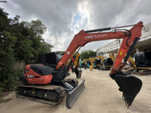เครื่องขุด Kx183-3ขนาดเล็ก Kubota มือสอง Kx161 165 181 183 8ton 6ton 3ton รถขุดขนาดเล็ก - Product Image 3