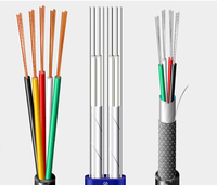 Kabel Berselubung UL2464 30 28 26 24 22 20 18 16AWG Kabel Sinyal Tembaga 2 3 4 5 6 7 8 9 10 Core Kabel Audio Elektronik Lembut