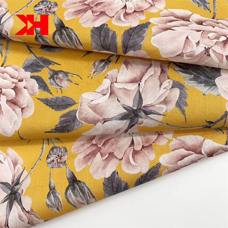 Скидка Kahn, цифровая печать на хлопке, хлопчатобумажная ткань с индивидуальным принтом для одежды