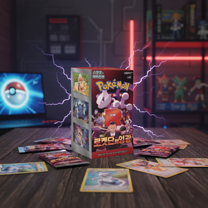 Nuevas Cartas Pokémon Edición Coreana sv10 Glory of Team Rocket, Caja de 30 Paquetes para el Juego de Cartas Coleccionables Pokémon - Product Image 3