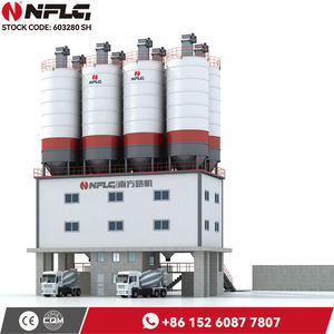 Mini Hzs50 a 150 M3/H Planta dosificadora de hormigón pequeña Autocarga 60m3 Precio de planta de lote autocargable - Product Image 4