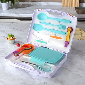 Nouveaux ensembles de cuisine personnalisés de 21 pièces pour le dîner, outils de cuisine Montessori réutilisables et écologiques pour enfants - Product Image 3