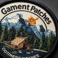 Écussons brodés personnalisés pour vêtements, patchs 3D à thermocoller et à coudre, badges, lettres et logos brodés