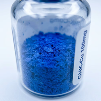 Peptide GHK-Cu 99%+ 50mg/100mg AHKCU GHKCU Poudre lyophilisée réparatrice de la peau CAS 89030-95-5 Peptide de cuivre GHK-Cu