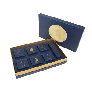Custom Luxury Mooncake Packaging Paper <b>Gift</b> <b>Box</b> - Product Image 1