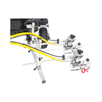 Machine de marquage routier par pulvérisation à froid Kelifa KLF-200 pour parkings, moteur Honda GX200 6,5 CV 3300 PSI, faible coût d'entretien