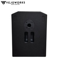 Aktif OEM ODM DSP'li Subwoofer PWSUB serisi 12/15/18 inç 1200W Güçlendirilmiş Hoparlör PA Hoparlör