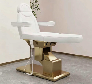 Salon Furniture Gold Luxury Cosmetic <b>Bed</b> Beauty Salon Pink Electric Facial <b>Bed</b> - Product Image 5