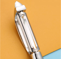 Handmatige metalen zinklegering boogvormige handgreep roestvrijstalen mes keuken schilmesje makkelijk schoon te maken ontwerp fruit groente >20 stuks