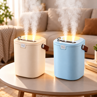 Diffuseur d'huiles essentielles ultrasonique personnalisé de 1350 ml, humidificateur d'air aromathérapeutique pour la pièce