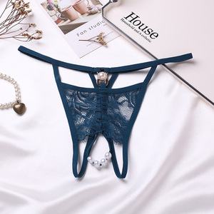 Celana dalam thong wanita grosir celana dalam thong pinggang rendah Lingerie untuk wanita untuk seks wanita liontin seksi <span class=keywords><strong>String</strong></span> <span class=keywords><strong>G</strong></span> mutiara - Product Image 6