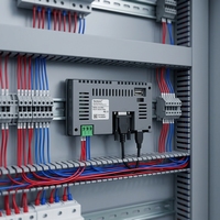 Contrôleur PLC tout-en-un à écran tactile Samkoon GT-043-16MT 4,3 pouces HMI 8DI 8DO Transistor à impulsions haute vitesse DC24V PLC intégré