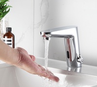 Frap F016 mélangeur d'eau électrique, robinet automatique à capteur cc de salle de bains
