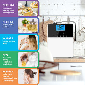 Ioniseur d'eau Kangen à revêtement en titane platine du Japon Machine à eau alcaline et alcaline à usage domestique <span class=keywords><strong>pH</strong></span> Machine à eau alcaline/acide - Product Image 6