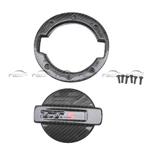Cerrador de Puerta Suave de Fibra de Carbono Seca de Alta Calidad, Tapa de Tanque de Combustible/Gasolina para Audi TT TTRS MK3 2015-2021, Tuning Automotriz - Product Image 2