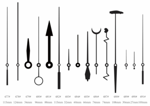 Aiguilles d'horloge longue en métal, accessoires personnalisés - Product Image 6