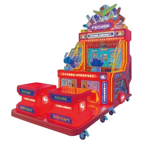Funspaces Machine de jeu d'arcade pour enfants à pièces Simulateur de pistolet à eau pour aire de jeux intérieure pour enfants Fabriqué en plastique durable 1 an - Product Image 5