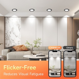 Lámpara de Techo Empotrada Personalizada de Iron <span class=keywords><strong>Factory</strong></span>, 6w 9w 12w 18w, Iluminación Comercial Interior para Downlights LED Empotrados/Luces de Techo Empotradas - Product Image 2