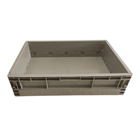 Boîtes de rangement solides en plastique PP recyclables, empilables et emboîtables, bacs et caisses logistiques EU 600x400x148mm