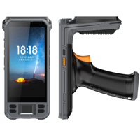 Lecteur RFID UHF portable 5,7 pouces, terminal portable Android PDA, NFC, 4G LTE, GPS, appareil industriel robuste, directement du fabricant