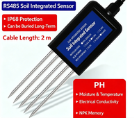 Capteur d'humidité et de température du sol PH 3 et 5 broches - RS485 Tom QXT - Fournisseur de référence