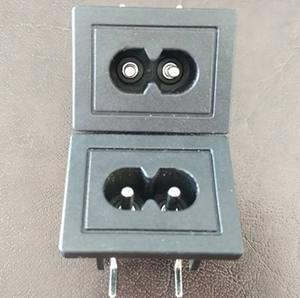 <span class=keywords><strong>Prise</strong></span> universelle AC C8 à monter sur panneau, <span class=keywords><strong>prise</strong></span> d'alimentation IEC, entrée AC 250V C8 - Product Image 2