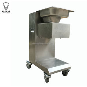 Certifié CE 2018 découpeuse de viande en acier inoxydable trancheuse de viande fraîche coupe-cube de viande - Product Image 5