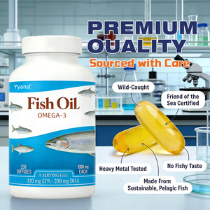 Fórmula OEM/ODM de alta resistencia que apoya la salud ocular e inmunitaria, rica en EPA, DHA, aceite de pescado omega 3 en cápsulas blandas, con porciones personalizadas. - Product Image 4