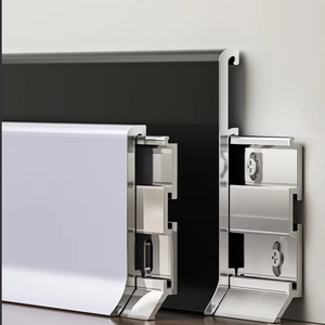 โรงงานขายส่ง<span class=keywords><strong>พื้น</strong></span>ห้องนั่งเล่นแบบบางพิเศษ อลูมิเนียมอัลลอยด์ ดีไซน์ทันสมัย ติดตั้งง่ายด้วยหัวเข็มขัดสแตนเลส มีตัวอย่างฟรี - Product Image 1