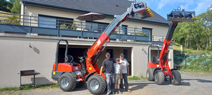 Envío Gratuito, Cargadora de Ruedas Compacta, Cargadora Telescópica Frontal Pequeña para Proyectos de Ingeniería, Jardines, Villas y Granjas - Product Image 5