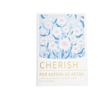 Diario de Tapa Dura con Diseño Floral Vintage - 120 Hojas, Cuaderno en Blanco con Encuadernación Cosida con Hilo, Personalizable, con Patrón Bonito, Papel de Regalo para la Escuela