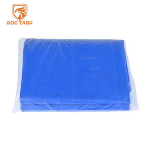 Bâche de haute qualité en PE bleu orange, imperméable, respirante, résistante, pour usage extérieur - Product Image 2