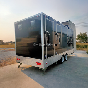 Remolque Portátil de Lujo VIP 2025 para América del Norte con 4 Baños Públicos - Product Image 1