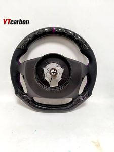 YTcarbon pour 90-93 Covrette <span class=keywords><strong>C4</strong></span> Racing Style volant en Fiber de carbone véritable personnalisé - Product Image 5