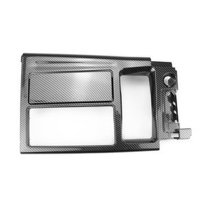 Chevrolet Corvette Carbon Fiber Dash Frame Panel Manual Shift Control <b>ABS</b> Material - Product Image 3