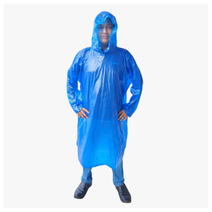 Waterproof Hooded <b>Poncho</b> Raincoat Lightweight Reusable Full Body Rain Wear for Travel Bike Riding and Outdoor Use for Unisex - Product Image 1