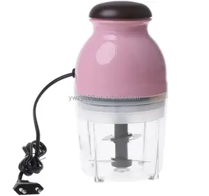 02 portable Mini Electric Meat mixer Grinder Food Processor Vegetable Fruit Blender Chopper