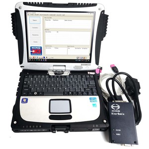 แล็ปท็อป Toughbook CF19 V3.16 เครื่องมือวินิจฉัยรถบรรทุกสำหรับ Hino Bowie DX DXIII รถบรรทุก Explorer รถขุด เครื่องมือสแกนวินิจฉัย - Product Image 1