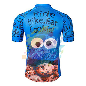 Maillot de cyclisme unisexe, chemise de vélo à manches courtes, respirant, léger, antibactérien - Product Image 2