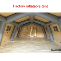 Tente gonflable de camping en plein air, grande tente de randonnée en toile imperméable, meilleur prix, fournisseurs d'Arabie Saoudite, usine chinoise