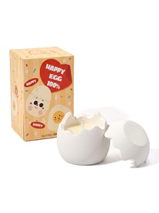 Vela creativa con forma de huevo, vela aromática de cáscara de huevo rota, decoración aromática de alto valor, linda, para cumpleaños de niña - Product Image 6