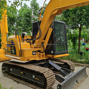 Mini excavatrice PC70-8 de KOMATSU en bon état utilisé avec l'engrenage de boîte de vitesse de moteur de noyau de poids d'opération Sale-7ton bon marché - Product Image 4