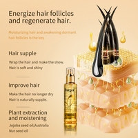 Huile Essentielle Capillaire Parfumée Longue Durée – Spray Réparateur Hydratant et Lissant pour Cheveux Bouclés et Abîmés